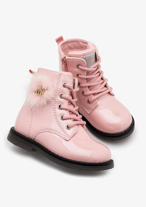 CONGUITOS ZAPATOS / BOTAS Y BOTINES / MILITAR Boots Laces Crown Pink