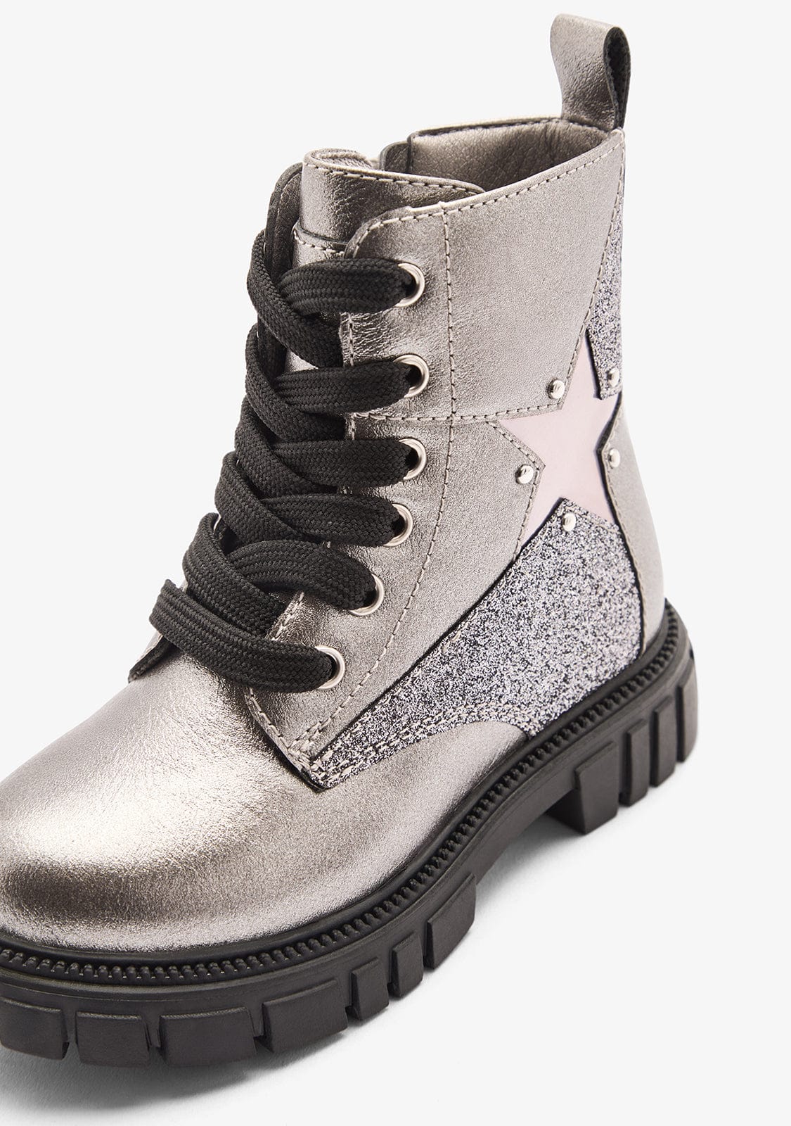CONGUITOS ZAPATOS / BOTAS Y BOTINES / MILITAR Silver Military Star Boots