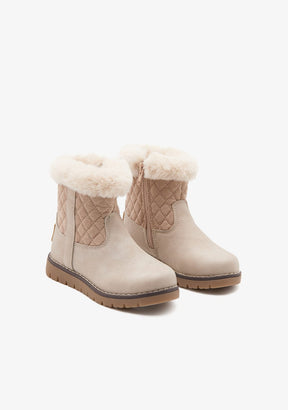 CONGUITOS ZAPATOS / BOTAS Y BOTINES / MONTAÑA Beige Diamond Plush Boots