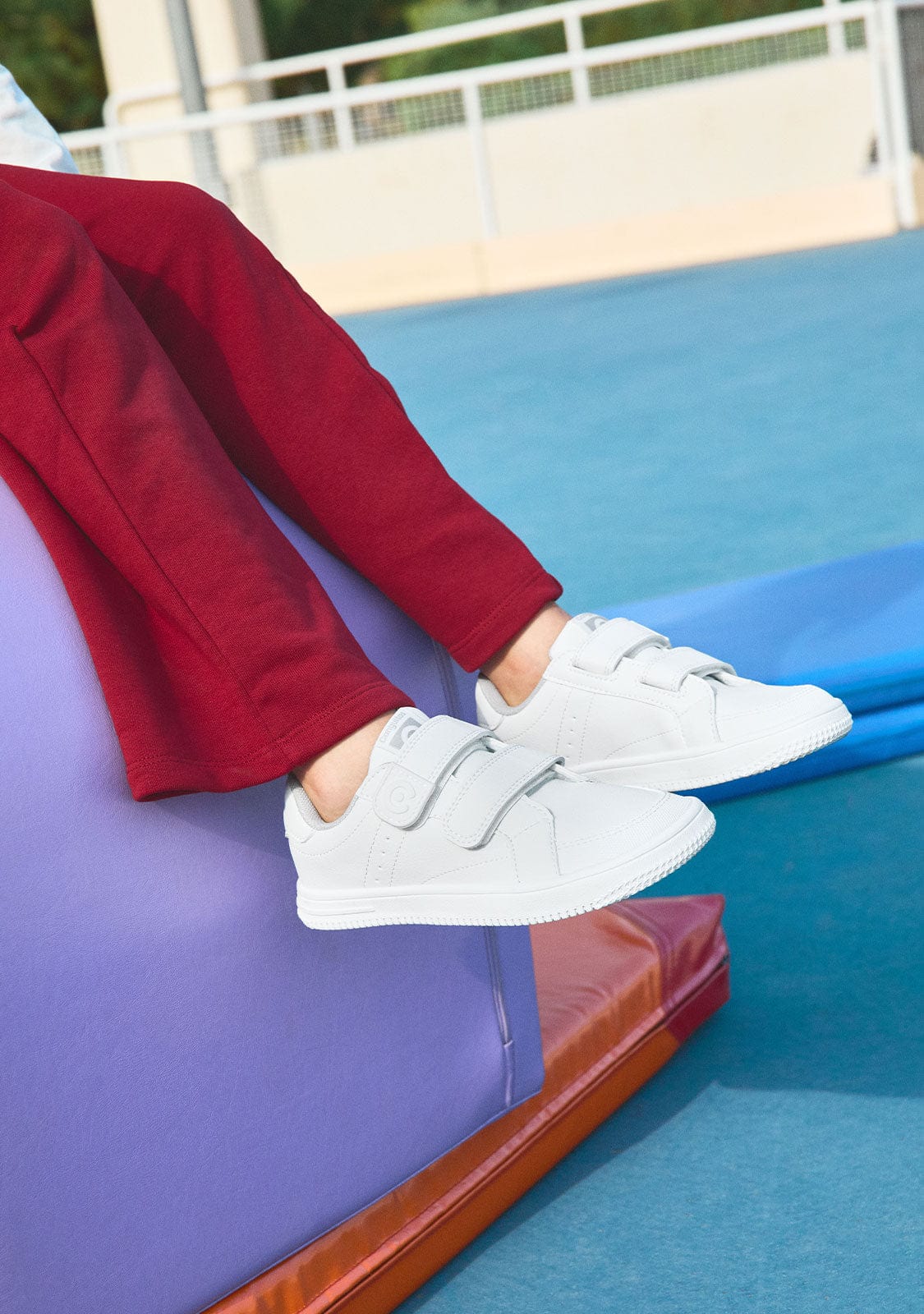 CONGUITOS ZAPATOS / COLEGIALES / TENNIS White Goflex Respectful Sport School Shoes