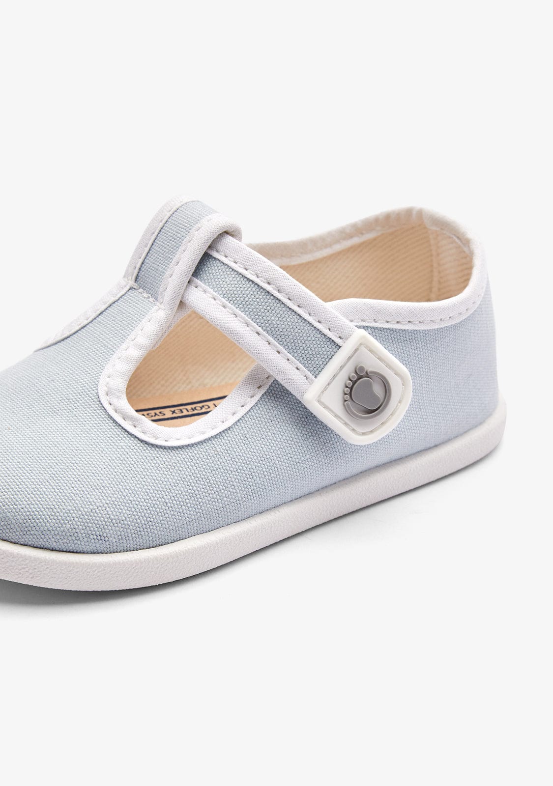Baby´s Sky Canvas Respectful Mary Janes Conguitos