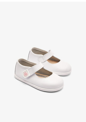 Conguitos ZAPATOS / SANDALIAS Baby´s White Strips Mary Janes