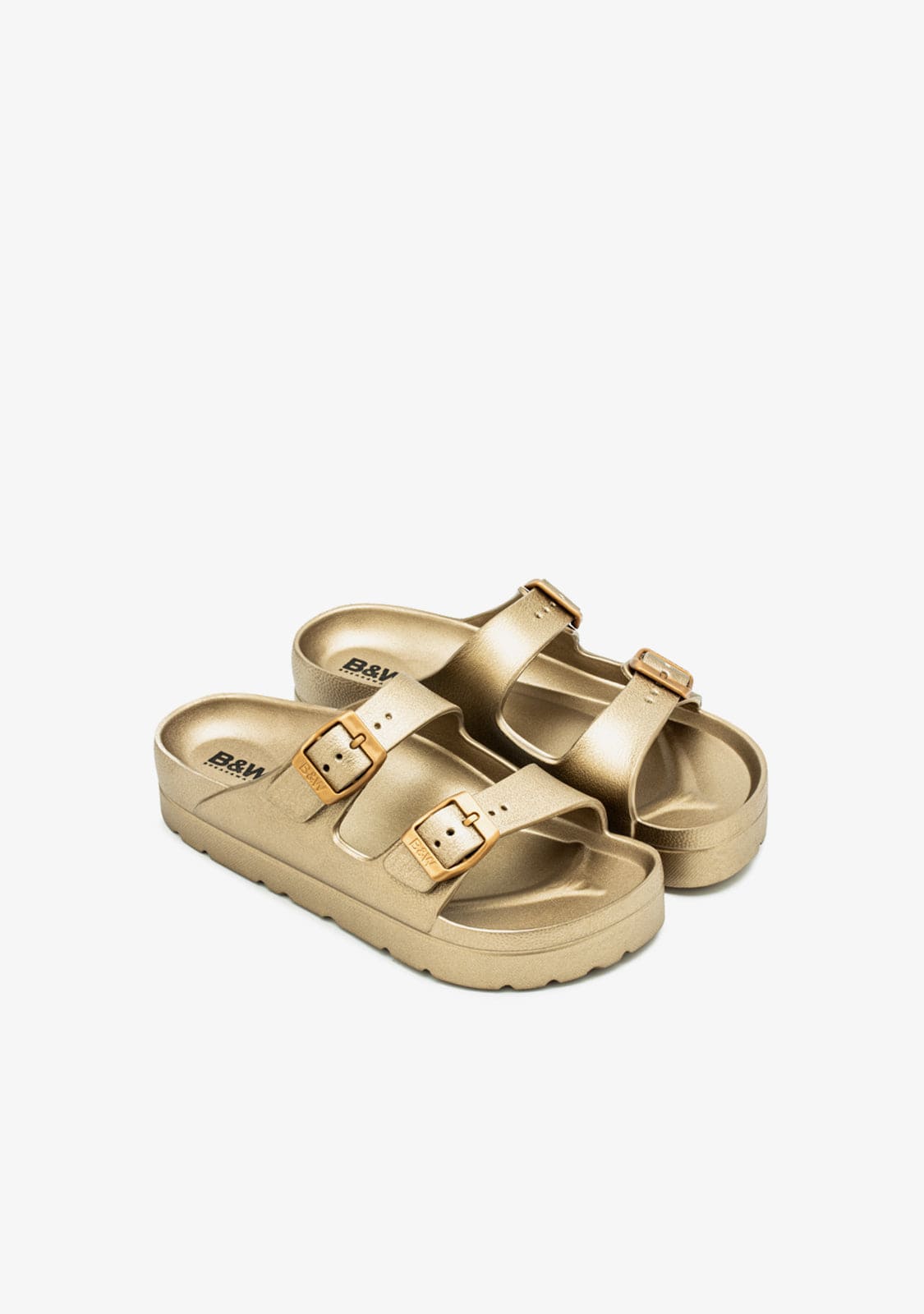 CONGUITOS ZAPATOS / SANDALIAS / HEBILLAS Gold Soft Bio Sandals