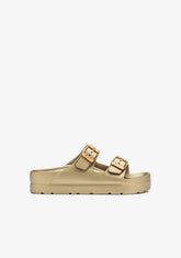 CONGUITOS ZAPATOS / SANDALIAS / HEBILLAS Gold Soft Bio Sandals