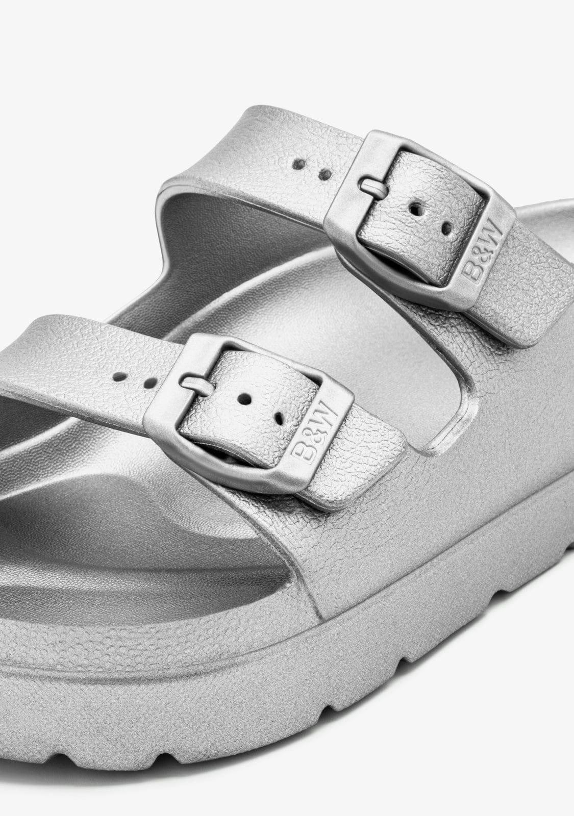 CONGUITOS ZAPATOS / SANDALIAS / HEBILLAS Silver Soft Bio Sandals