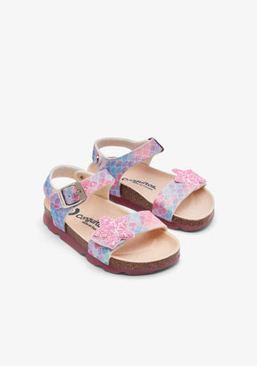 CONGUITOS ZAPATOS / SANDALIAS / TIRAS Glitter Stars Buckle Bio Sandals