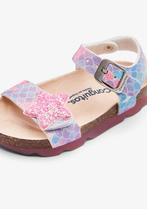 CONGUITOS ZAPATOS / SANDALIAS / TIRAS Glitter Stars Buckle Bio Sandals