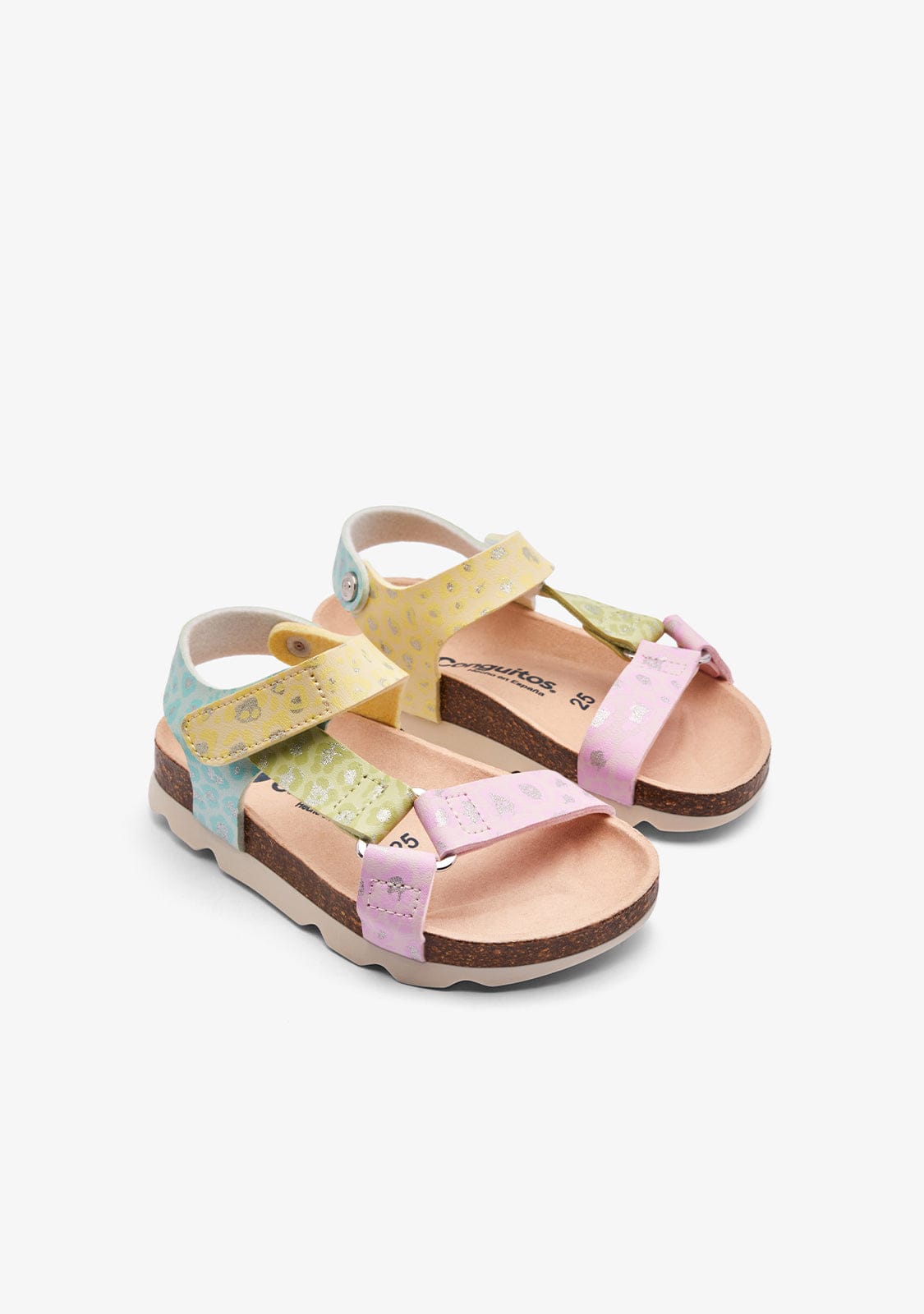 CONGUITOS ZAPATOS / SANDALIAS / TIRAS Leo Glitter Strips Bio Sandals