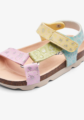 CONGUITOS ZAPATOS / SANDALIAS / TIRAS Leo Glitter Strips Bio Sandals