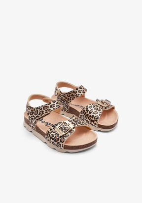 CONGUITOS ZAPATOS / SANDALIAS / TIRAS Leopard Buckle Bio Sandals