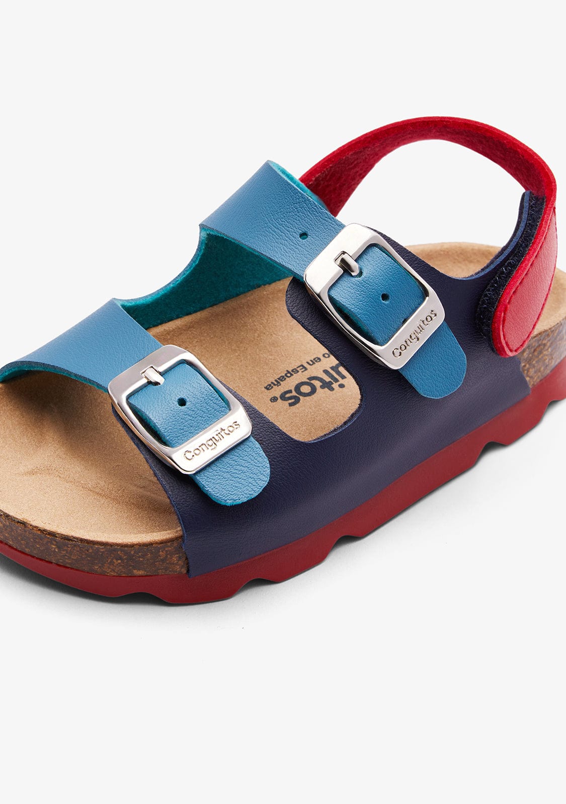 CONGUITOS ZAPATOS / SANDALIAS / TIRAS Multi Navy Buckle Bio Sandals