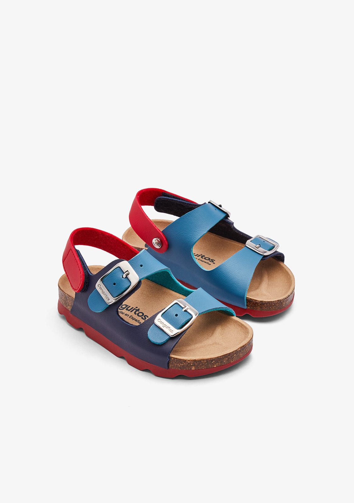 CONGUITOS ZAPATOS / SANDALIAS / TIRAS Multi Navy Buckle Bio Sandals