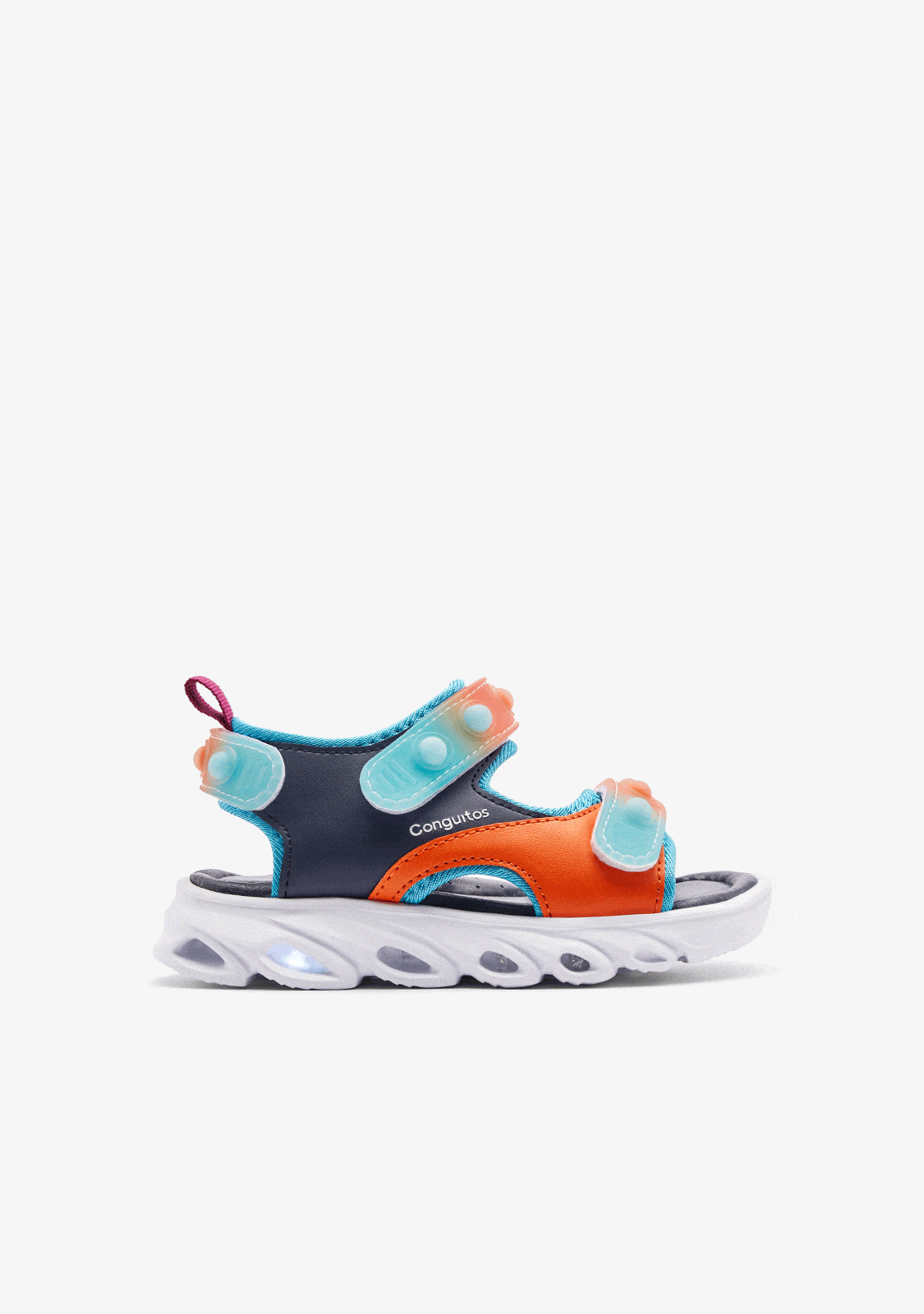 CONGUITOS ZAPATOS / SANDALIAS / TIRAS Navy / Orange Light Pop Sandals