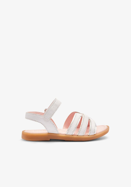 CONGUITOS ZAPATOS / SANDALIAS / TIRAS White Trims Strips Sandals