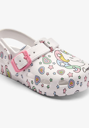 CONGUITOS ZAPATOS / SANDALIAS / ZUECO White Unicorn Clog