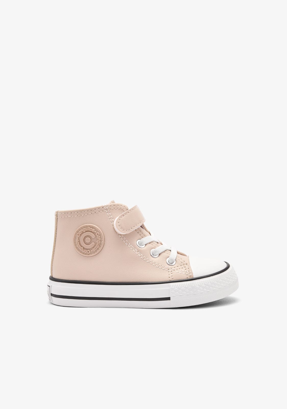 CONGUITOS ZAPATOS / SNEAKERS / BASKET Beige High Strap Sneakers