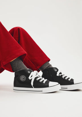 CONGUITOS ZAPATOS / SNEAKERS / BASKET Black Basic High Sneakers
