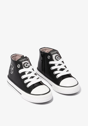 CONGUITOS ZAPATOS / SNEAKERS / BASKET Black Basic High Sneakers