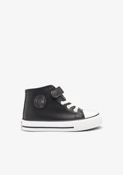 CONGUITOS ZAPATOS / SNEAKERS / BASKET Black High Strap Sneakers