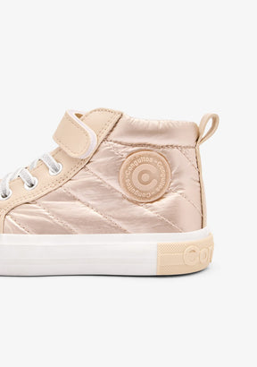 CONGUITOS ZAPATOS / SNEAKERS / BASKET Gold High Strap Sneakers