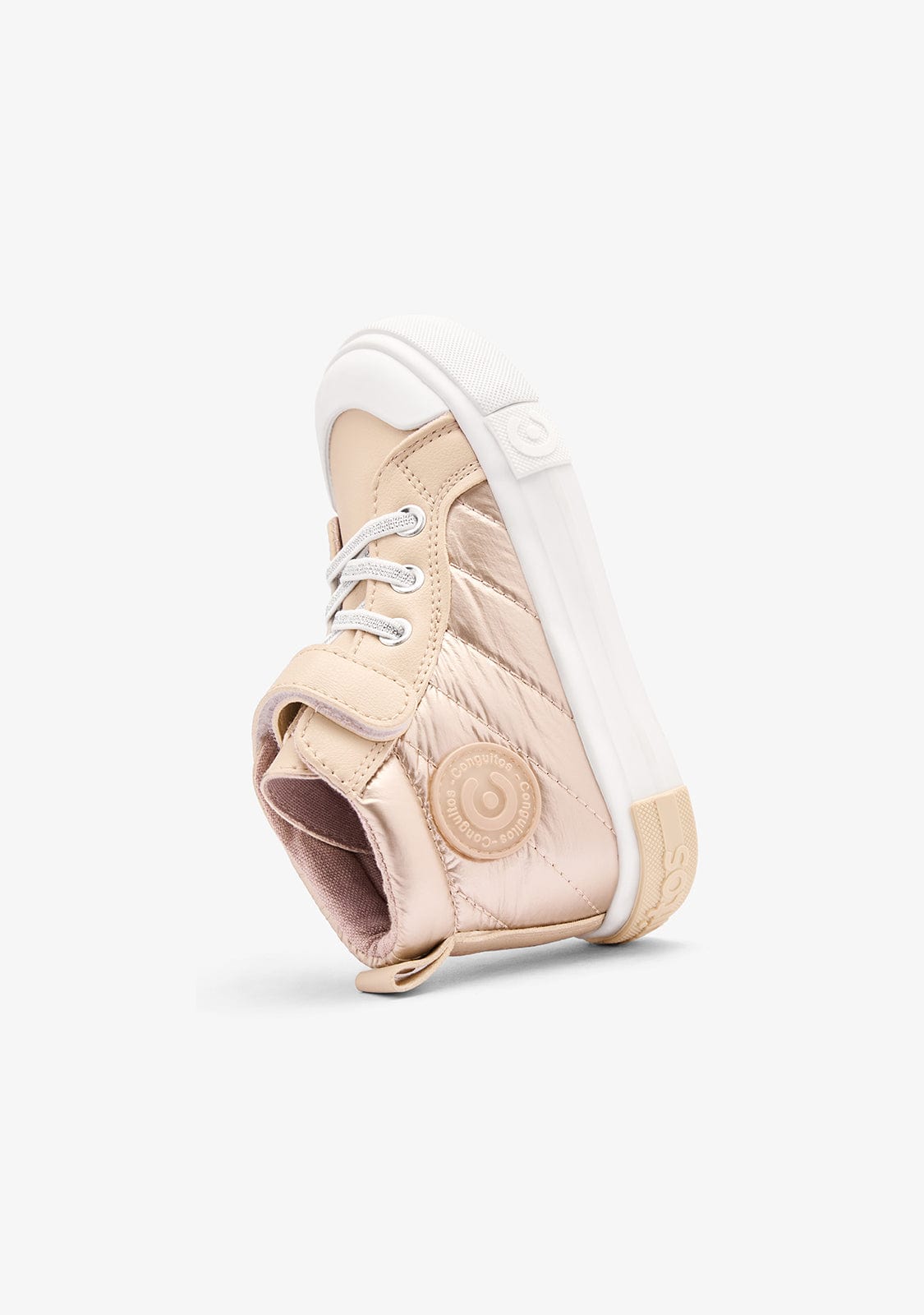 CONGUITOS ZAPATOS / SNEAKERS / BASKET Gold High Strap Sneakers