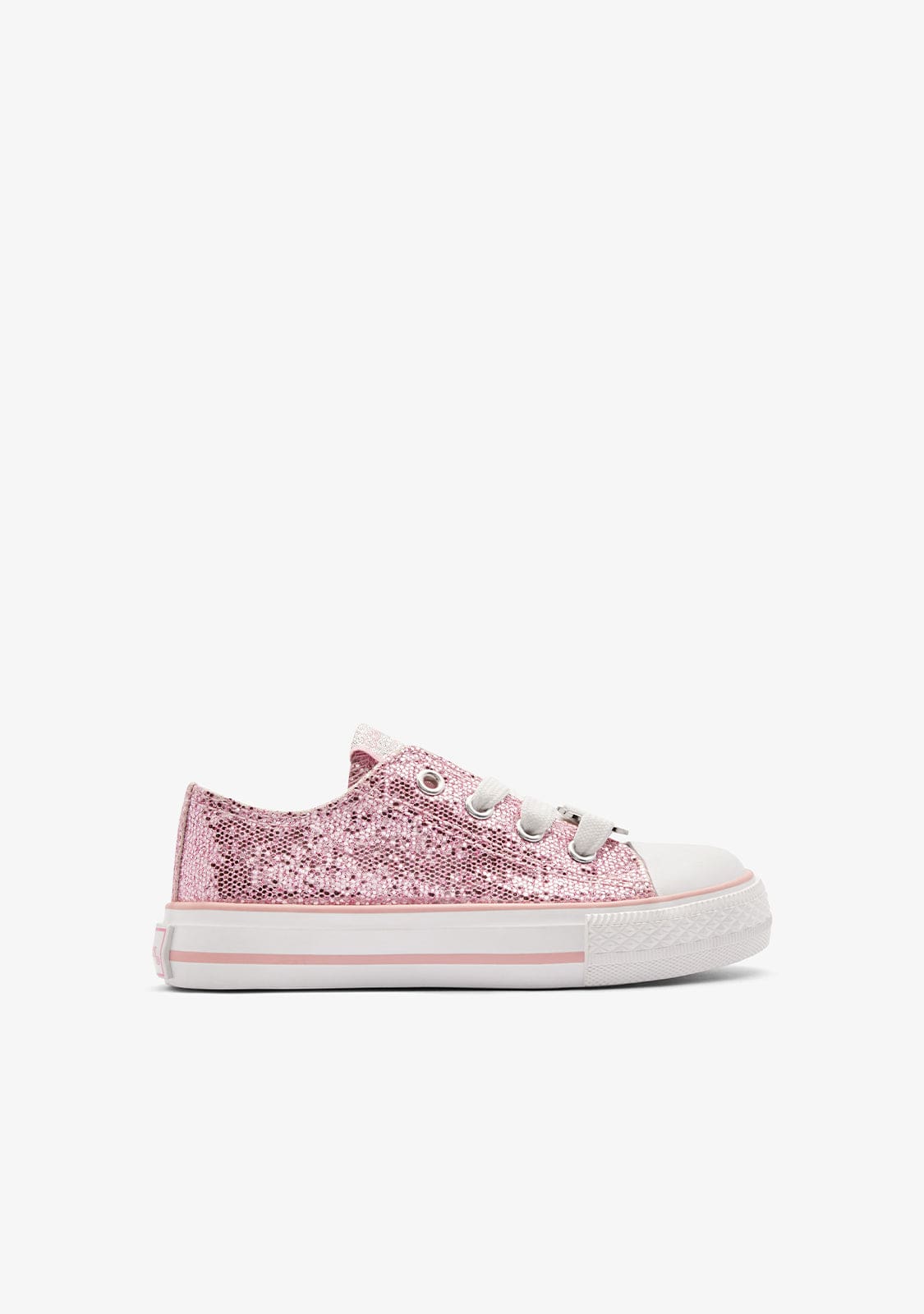 CONGUITOS ZAPATOS / SNEAKERS / BASKET Pink Glitter Low Sneakers