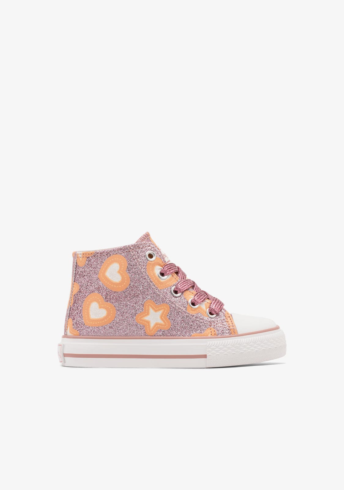 CONGUITOS ZAPATOS / SNEAKERS / BASKET Pink Glows in the Dark High Sneakers