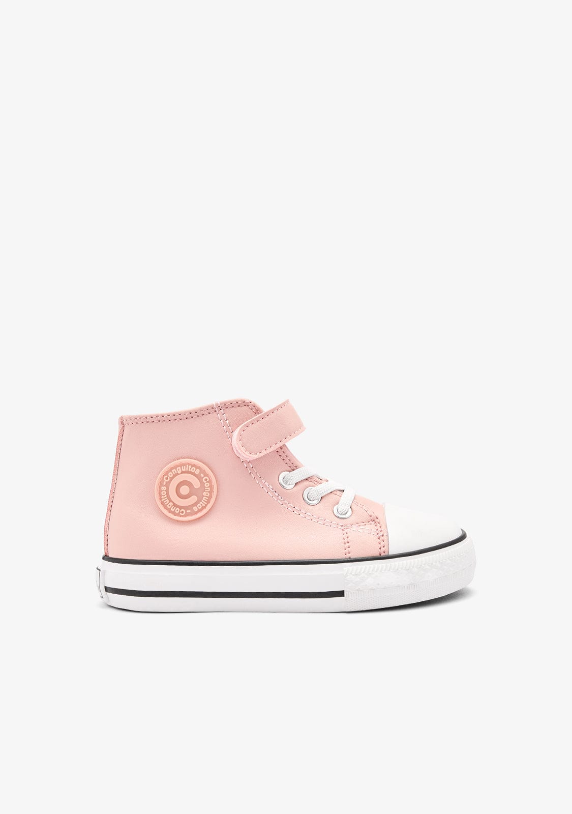 CONGUITOS ZAPATOS / SNEAKERS / BASKET Pink High Strap Sneakers