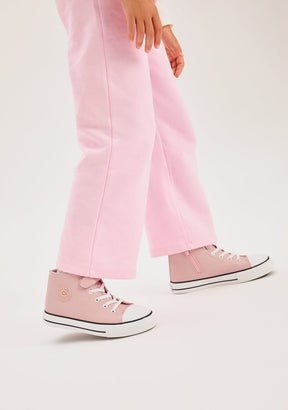 CONGUITOS ZAPATOS / SNEAKERS / BASKET Pink High Strap Sneakers