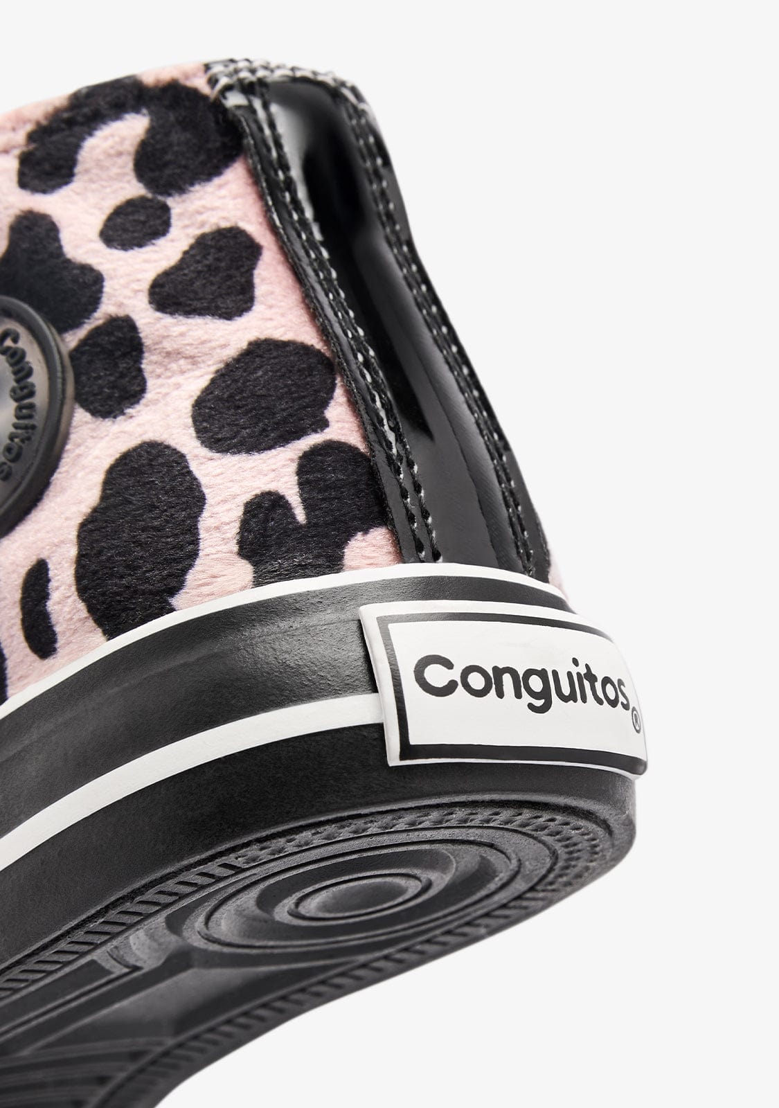 CONGUITOS ZAPATOS / SNEAKERS / BASKET Pink Leopard High Sneakers