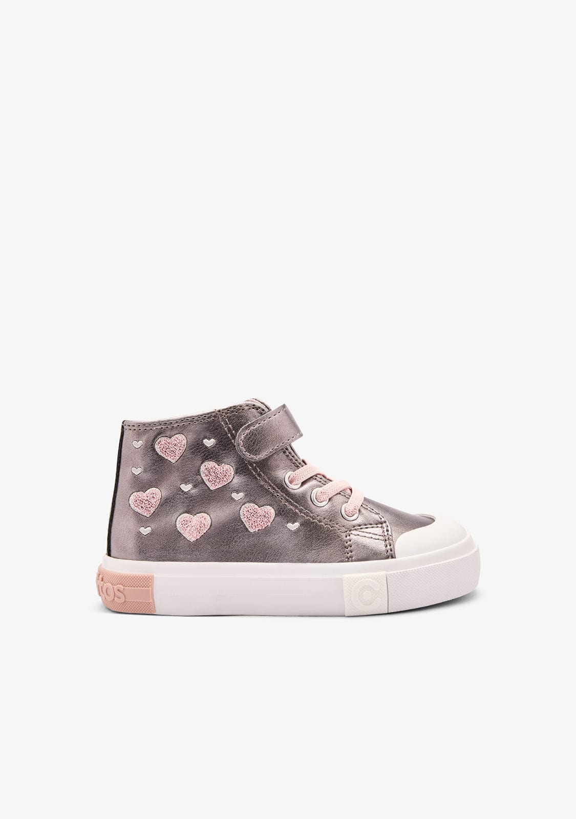 CONGUITOS ZAPATOS / SNEAKERS / BASKET Pink / White Stars High Sneakers