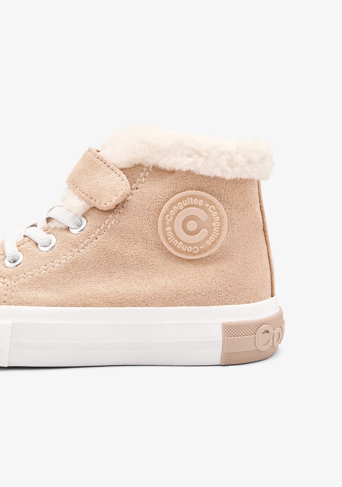CONGUITOS ZAPATOS / SNEAKERS / BASKET Sand Fur High Strap Sneakers
