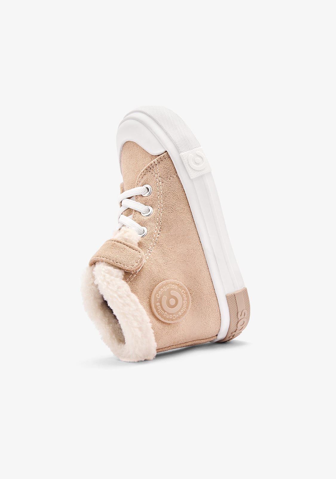 CONGUITOS ZAPATOS / SNEAKERS / BASKET Sand Fur High Strap Sneakers