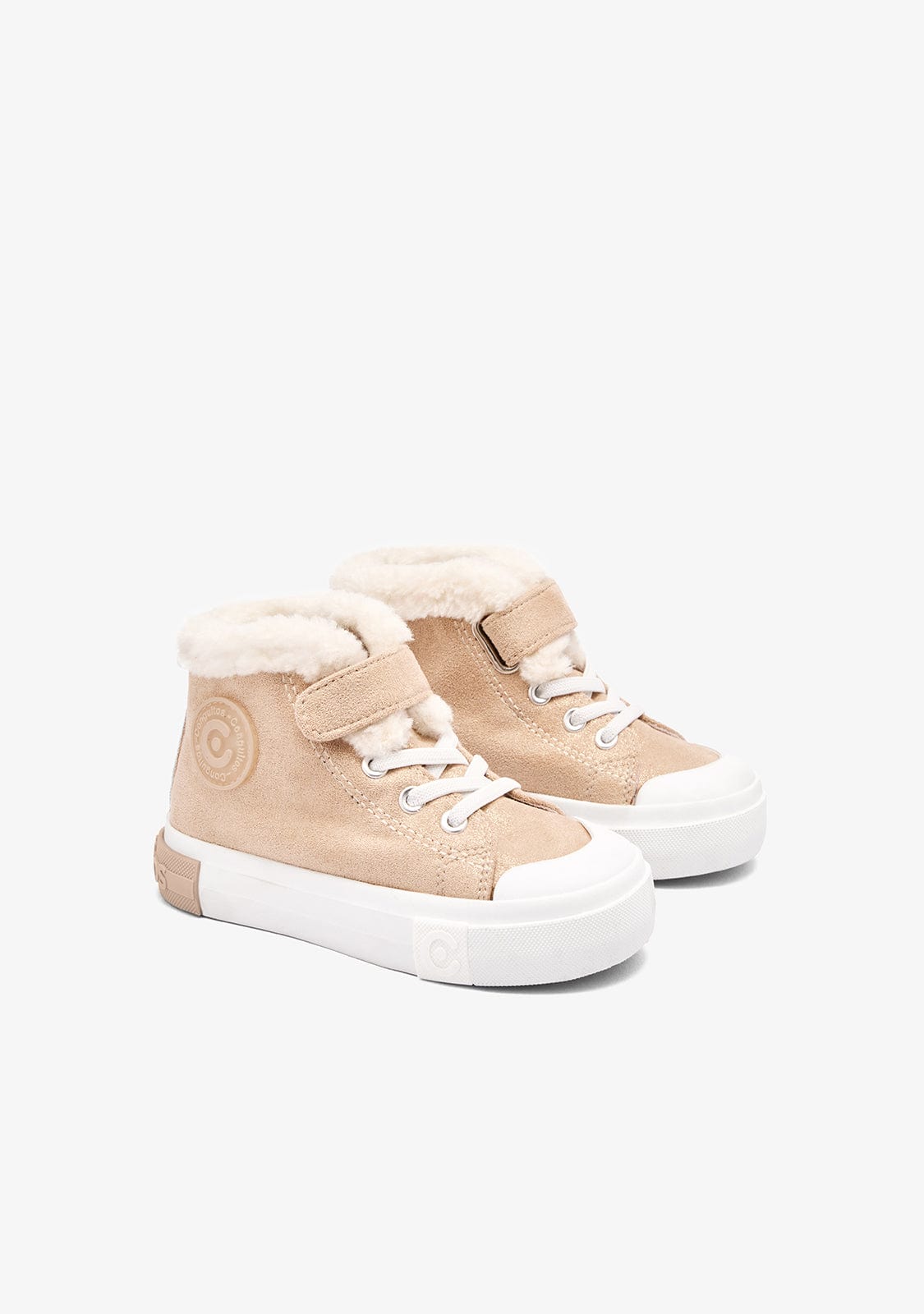 CONGUITOS ZAPATOS / SNEAKERS / BASKET Sand Fur High Strap Sneakers