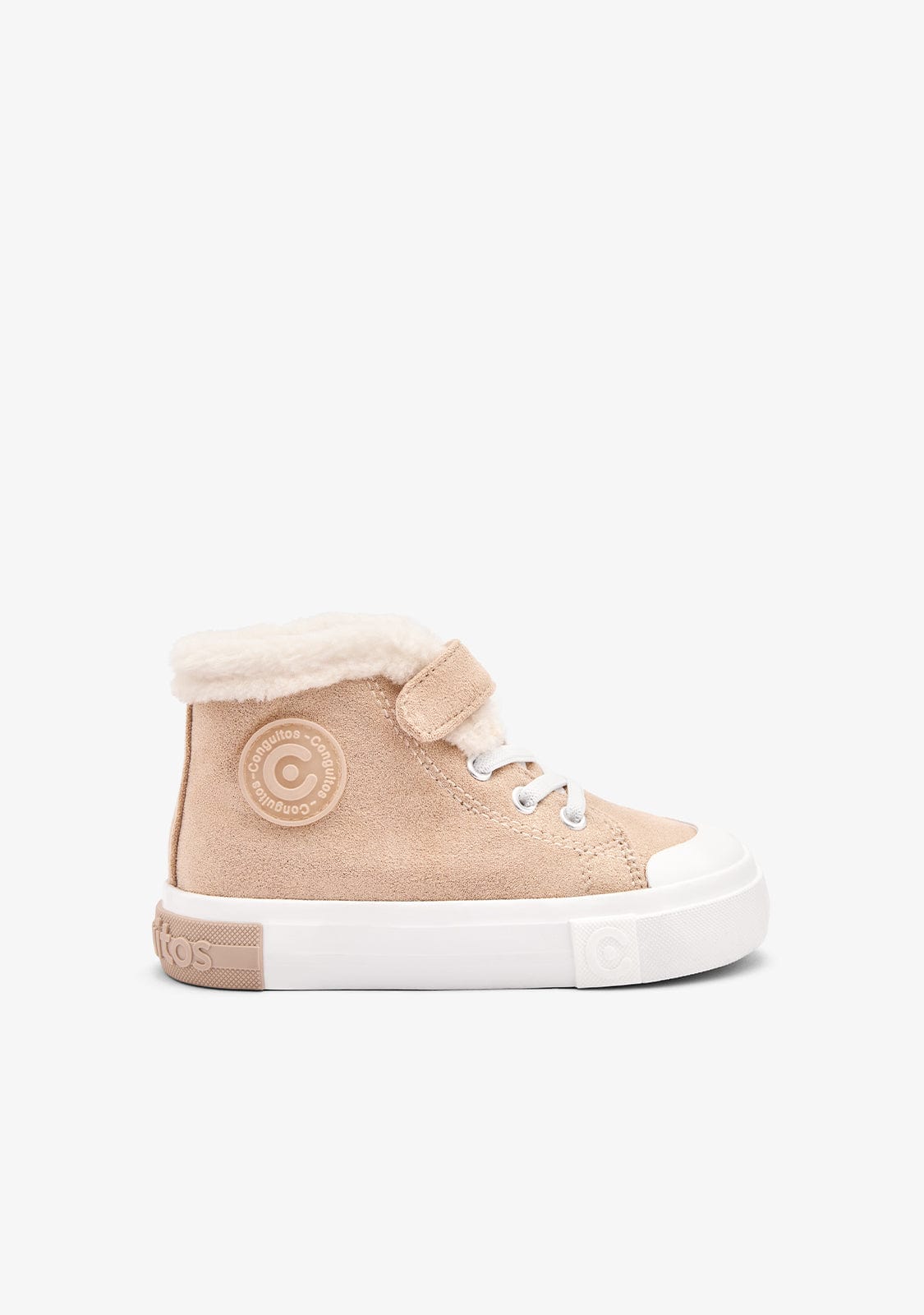 CONGUITOS ZAPATOS / SNEAKERS / BASKET Sand Fur High Strap Sneakers
