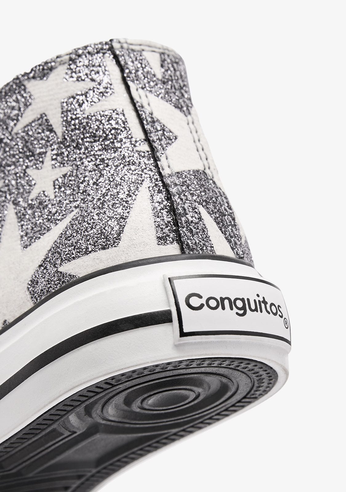 CONGUITOS ZAPATOS / SNEAKERS / BASKET Silver Glows in the Dark High Sneakers
