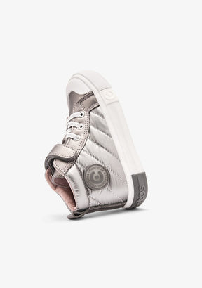 CONGUITOS ZAPATOS / SNEAKERS / BASKET Silver High Strap Sneakers