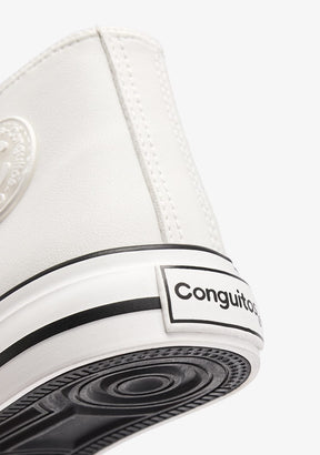 CONGUITOS ZAPATOS / SNEAKERS / BASKET White High Strap Sneakers