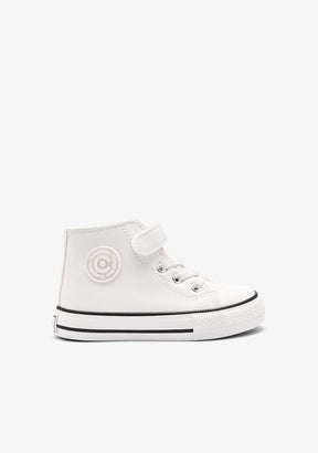 CONGUITOS ZAPATOS / SNEAKERS / BASKET White High Strap Sneakers