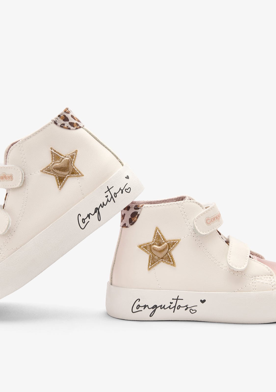 CONGUITOS ZAPATOS / SNEAKERS / BASKET White Star High Strap Sneakers
