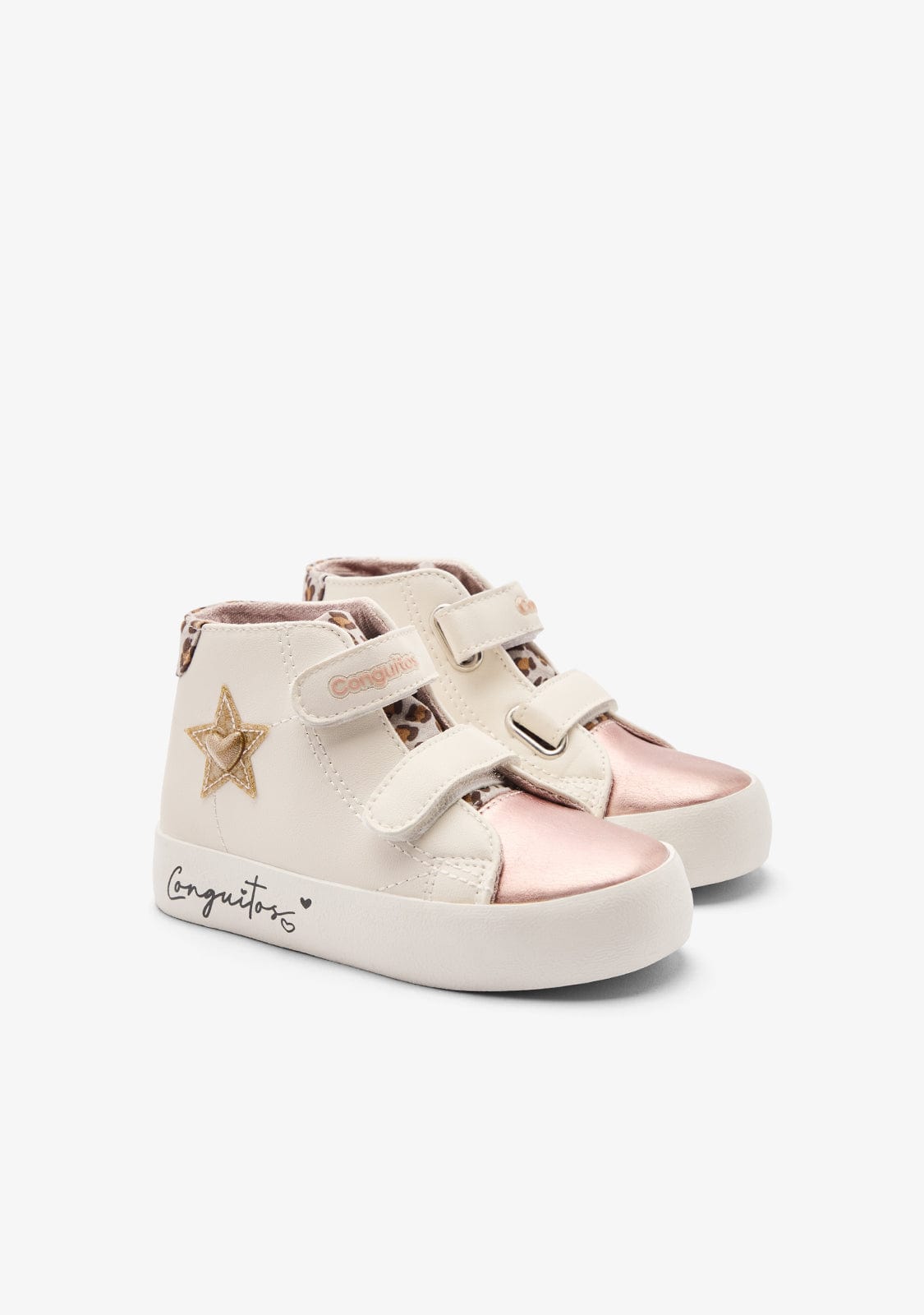 CONGUITOS ZAPATOS / SNEAKERS / BASKET White Star High Strap Sneakers