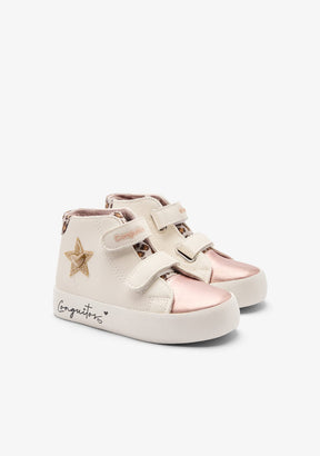 CONGUITOS ZAPATOS / SNEAKERS / BASKET White Star High Strap Sneakers