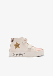 CONGUITOS ZAPATOS / SNEAKERS / BASKET White Star High Strap Sneakers