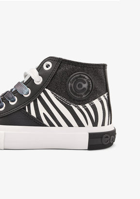 CONGUITOS ZAPATOS / SNEAKERS / BASKET Zebra High Sneakers