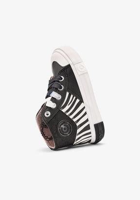 CONGUITOS ZAPATOS / SNEAKERS / BASKET Zebra High Sneakers