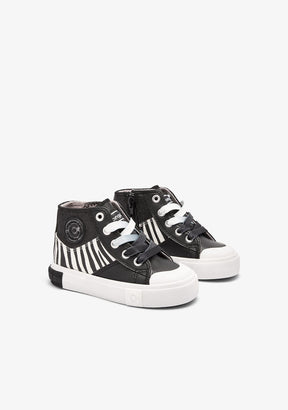 CONGUITOS ZAPATOS / SNEAKERS / BASKET Zebra High Sneakers