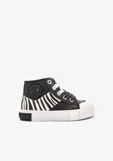 CONGUITOS ZAPATOS / SNEAKERS / BASKET Zebra High Sneakers