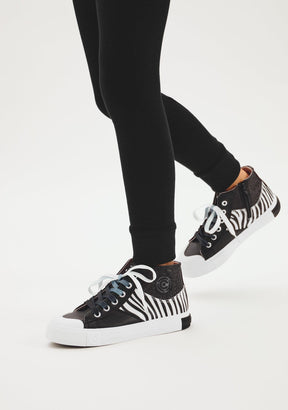 CONGUITOS ZAPATOS / SNEAKERS / BASKET Zebra High Sneakers