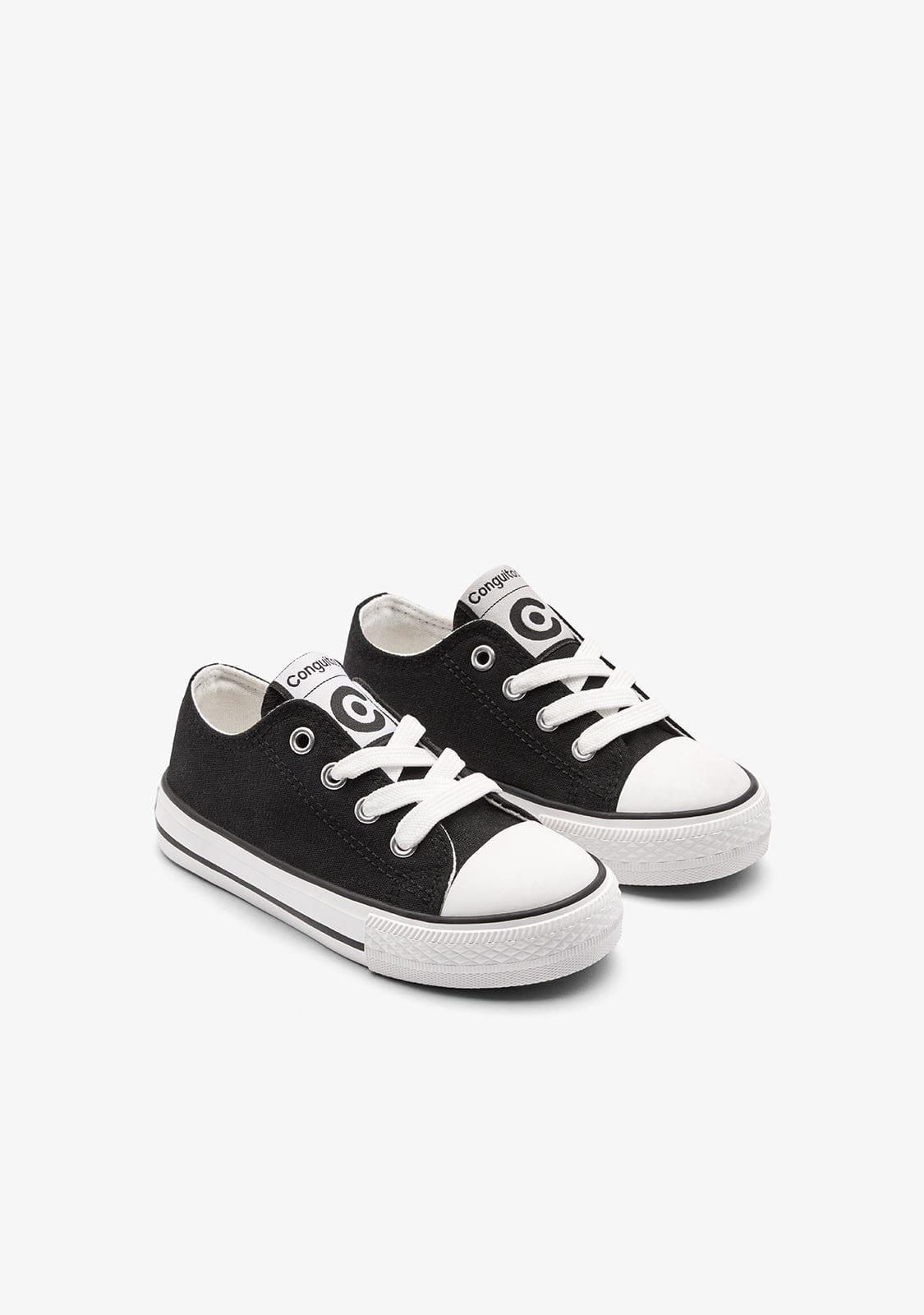 CONGUITOS ZAPATOS / SNEAKERS Black Classic Canvas Sneakers