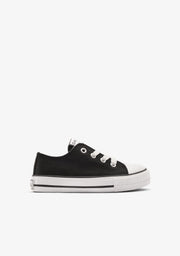 CONGUITOS ZAPATOS / SNEAKERS Black Classic Canvas Sneakers